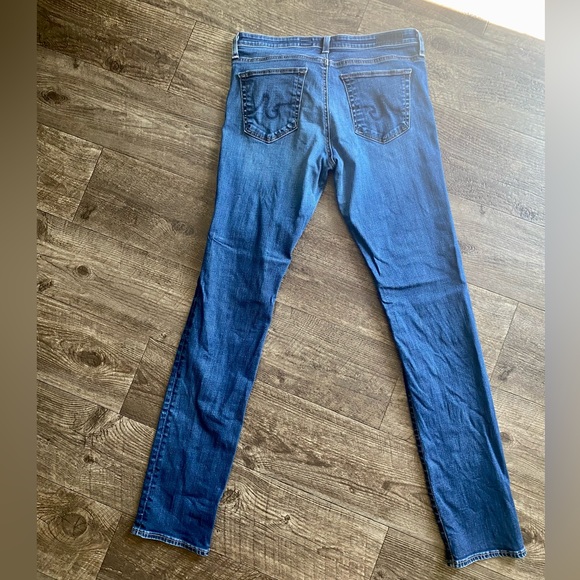 AG Adriano Goldschmied the premiere Skinny Straight 30R premium denim - Picture 2 of 5